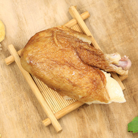 哈尔滨特色烧鸡东北特产道口风味整只熏鸡即食手撕鸡卤味小吃熟食