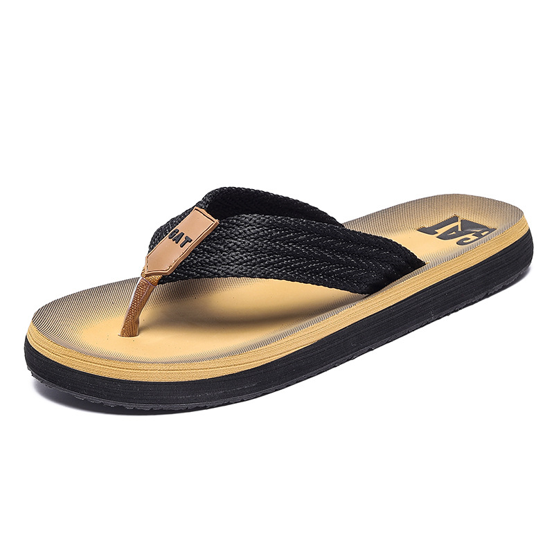 cross-border new flip-flops men‘s fashion flip-flops trendy casual platform outdoor beach slippers summer sandals