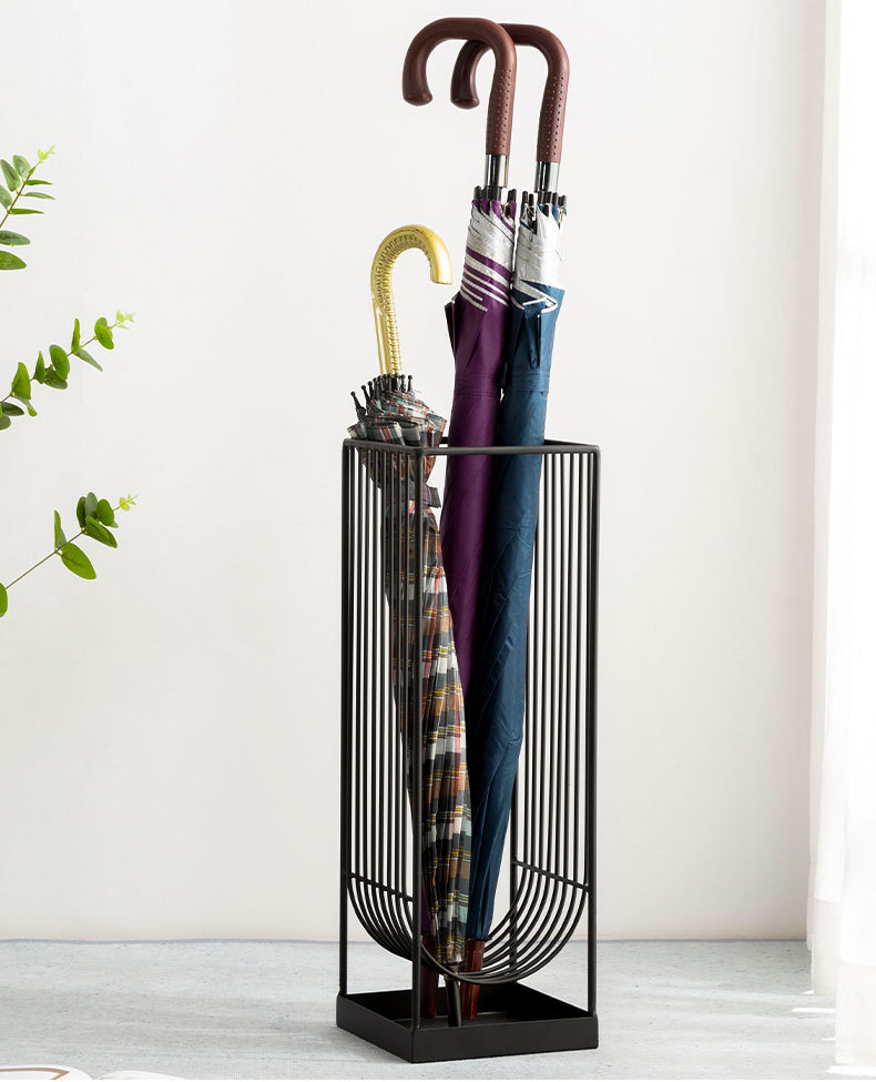 轻奢雨伞架门口雨伞收纳桶酒店大堂办公室雨伞桶家用雨伞架子极简