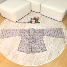 现货发货 杨幂电影节同款汉服竹节词]魏晋北朝褶衣开衫系带新中式