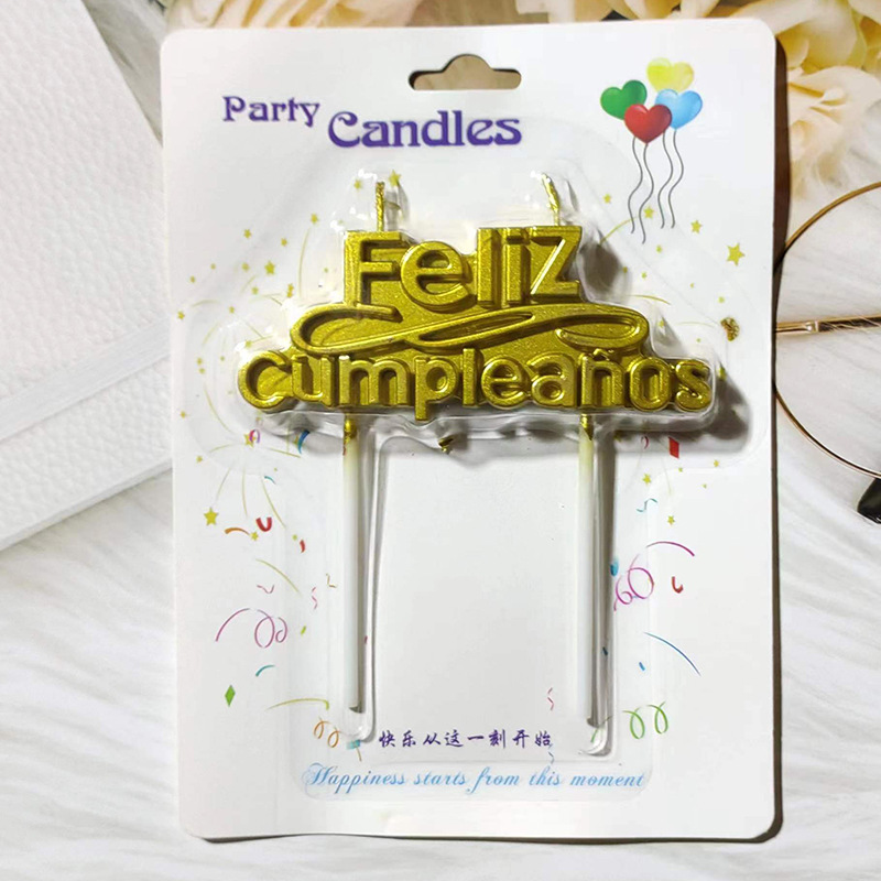 Creative Party Birthday Candle Western Candle Cake Dress up Candle Party Gathering Candle Baking Cake Candle