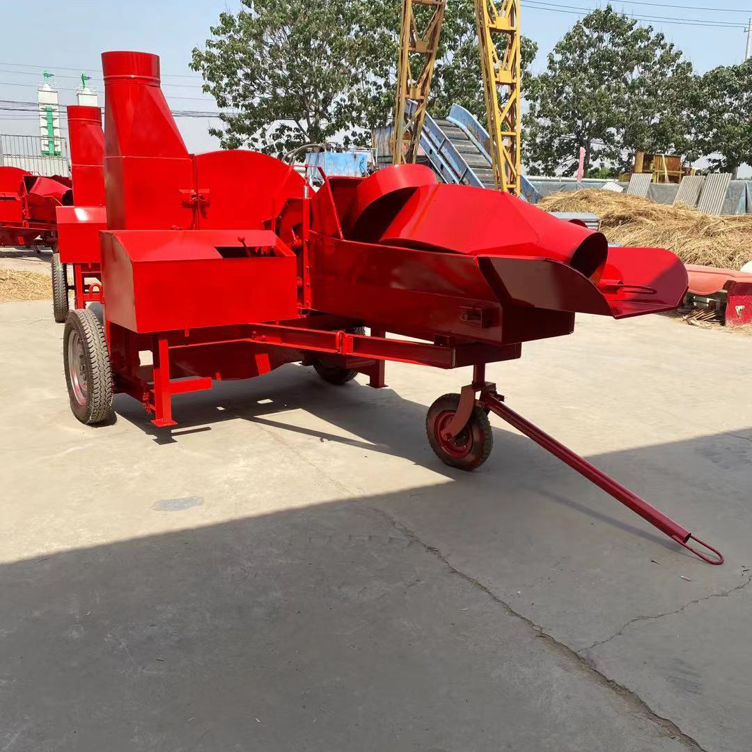 盘式高喷型铡草机 时产15吨青草铡草机 移动式秸秆铡草粉碎设备