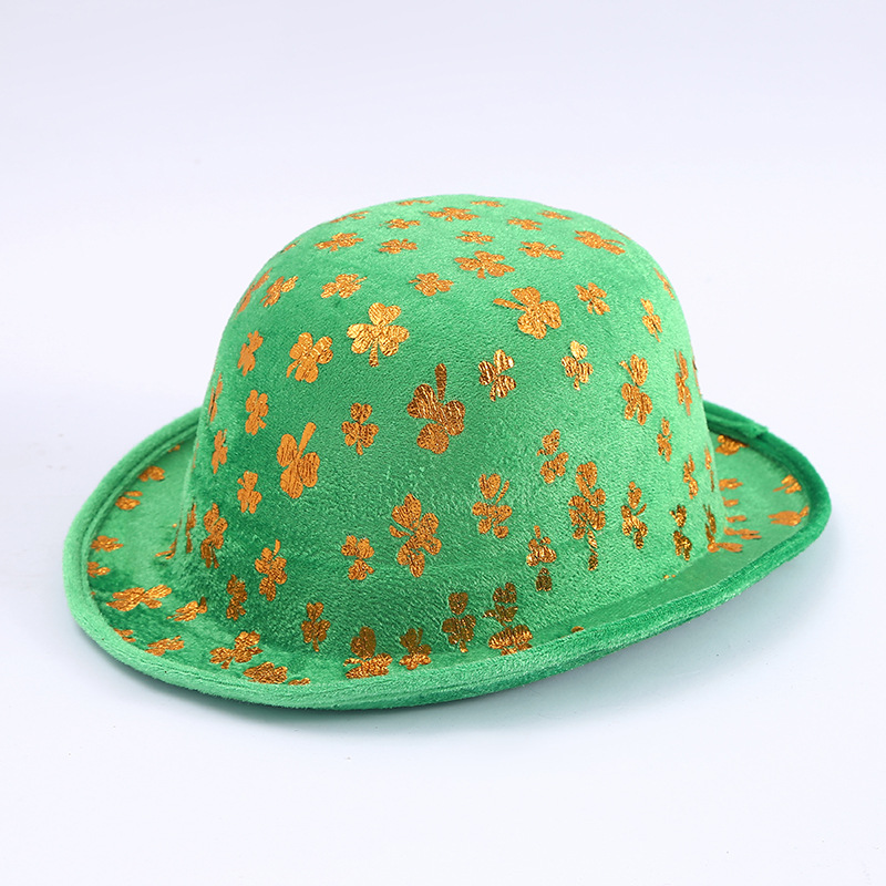 Cross-Border Carnival Bronzing Hat European and American Amazon Festival Carnival Hat New Christmas Gift Hat Wholesale