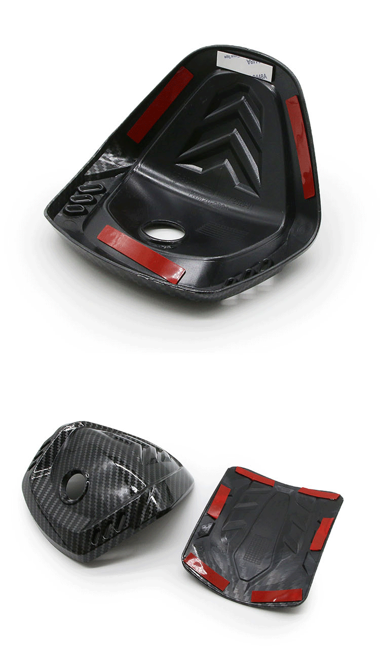 适用于nmax155 20-21年改装油箱盖水转印车身配件 车头盖装饰件