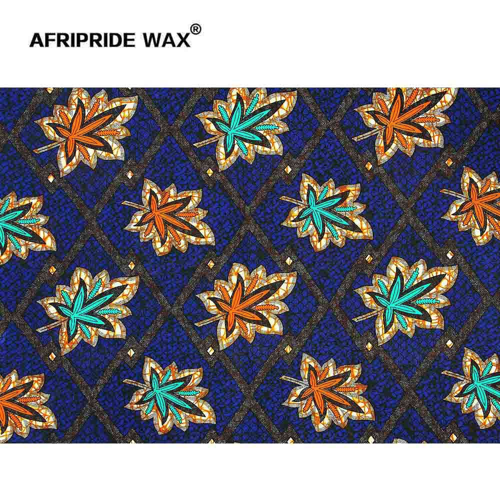 Foreign Trade African Market National Style Printing and Dyeing Cerecloth Cotton Cerecloth Printed Fabric Afripride Wax
