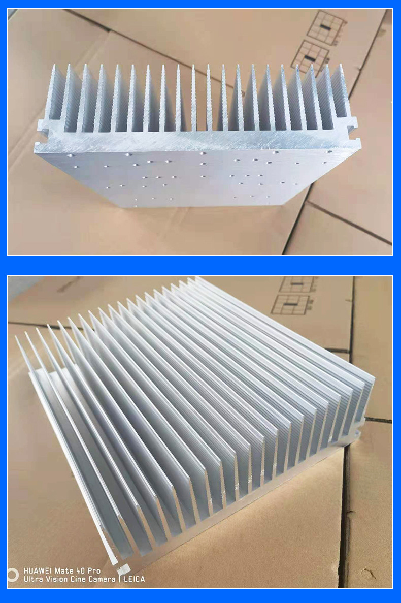 定制厂家大功率逆变电焊机散热器 逆变电源散热器型材插片散热器
