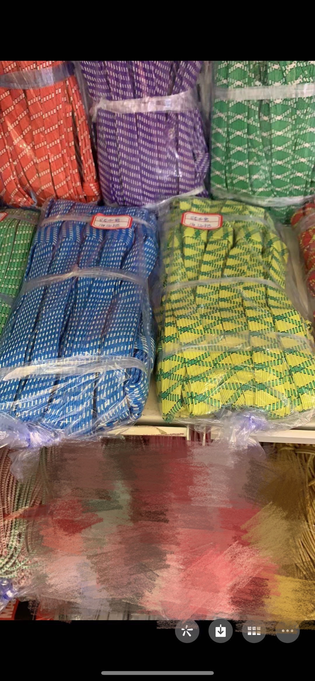 中号宽松紧带 彩色松紧带 三元店两元店货源