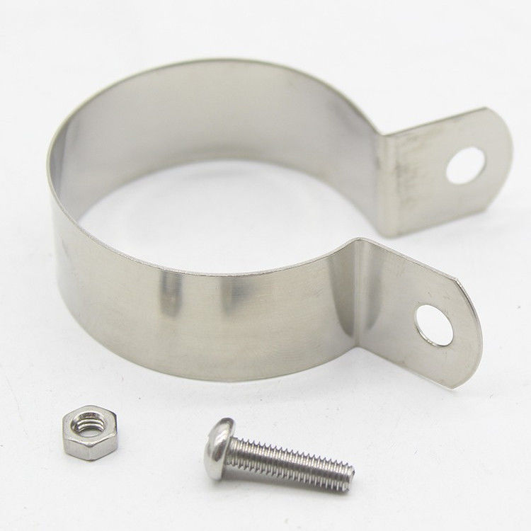 304不锈钢u型接地卡子 管接地卡 管卡 水管夹 管箍 卡箍m10~m115
