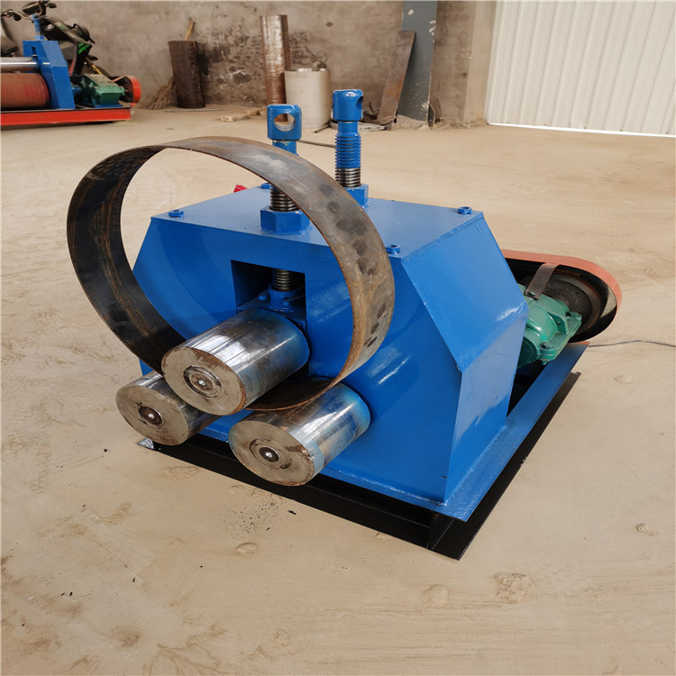 电动扁铁卷圆机钢筋卷圆机 方管圆管弯弧机 槽钢法兰机铁丝打圈机