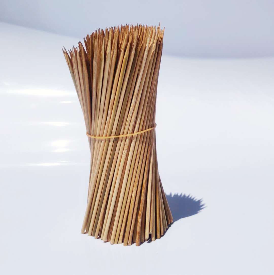 【3500根】10厘米水果签水果叉竹牙签小吃短竹签烧小吃烤签鸡排签