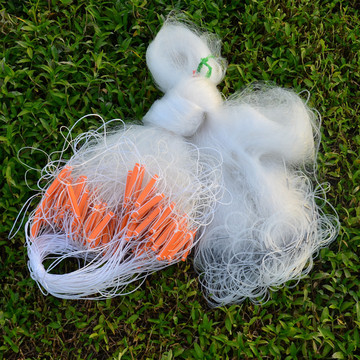 3米高66米长粘渔网捕鱼网沉网丝网白条网鲫鱼网