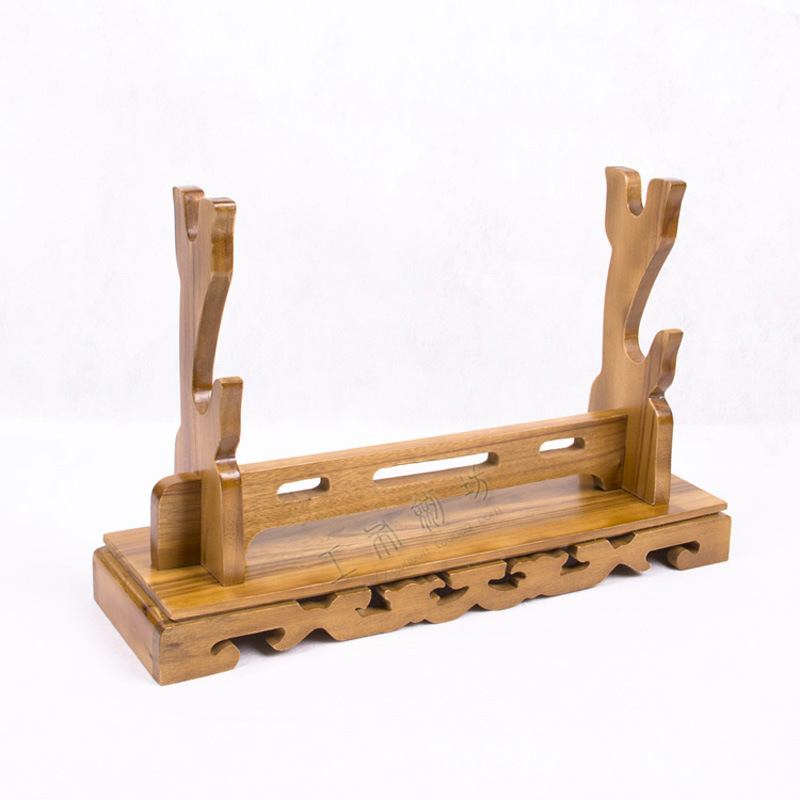 剑架特大号剑托亮光刀架横式刀剑摆放宝剑一层两层兵器架厂家直销