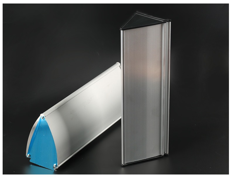 铝型材大三角科室牌桌牌办公室台牌门牌双面铝合金三角牌教室门牌