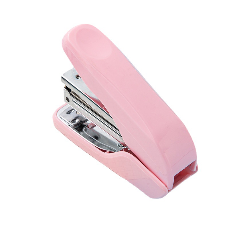 Factory Direct Supply Labor-Saving and Portable Thicken Office Use Stapler Large Size Stapler Macaron Color No. 12 Bookbinding Machine