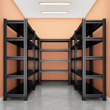 货架置物架收纳架多层家用储藏室储物架二手承重铁架其他