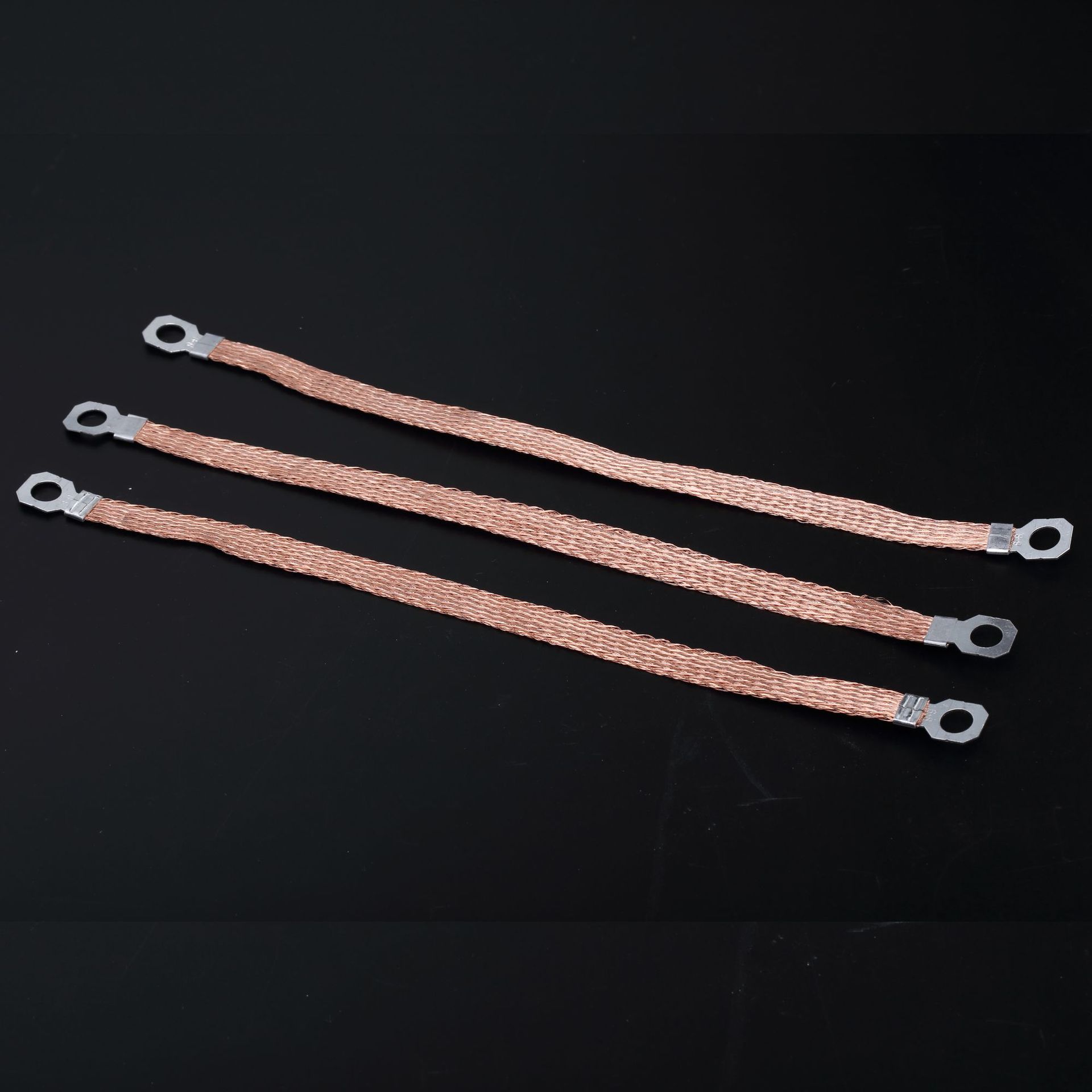 桥架接地线 裸铜线 连接线 编织带 4平方纯铜 280mm 2.5/6平方