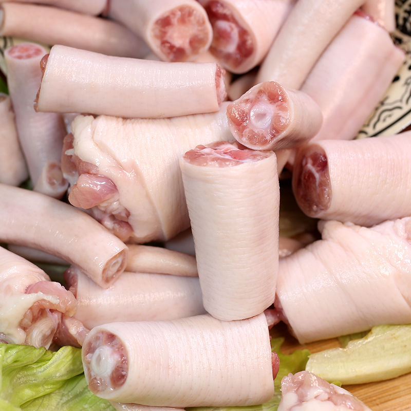 猪尾巴顺丰新鲜土农家散养跑山猪尾巴生鲜土猪肉粮食猪一件批发