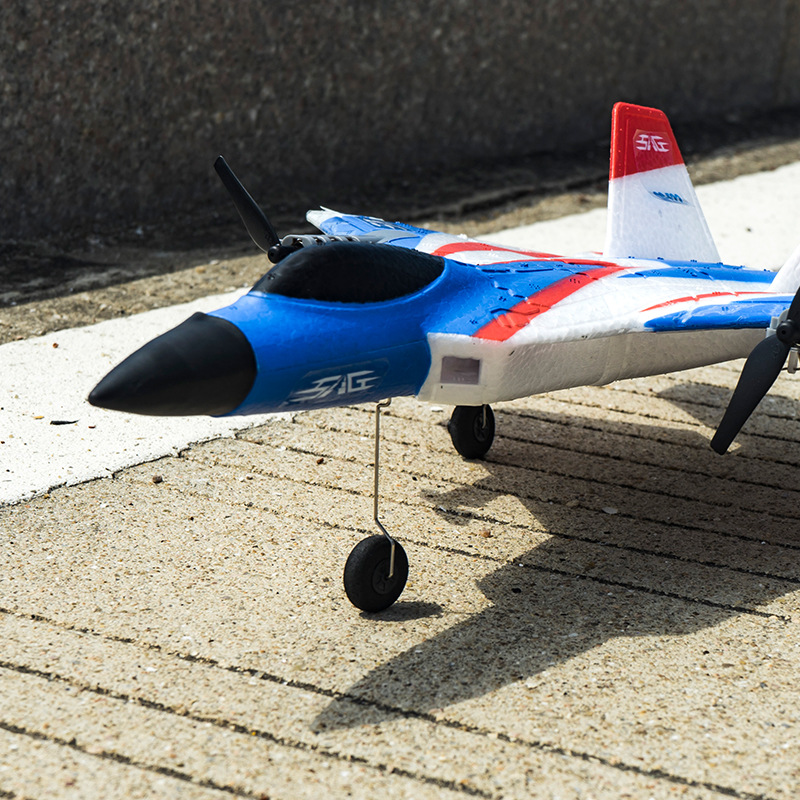 四通遥控飞机sg-f22特技战斗机航模固定翼滑行机玩具男孩航模入门