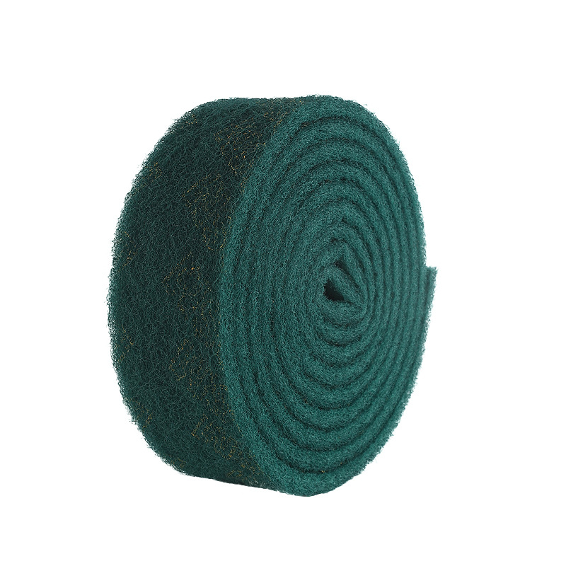 工业百洁布含砂金刚砂厨房洗碗布海绵擦神器加厚拉丝布不锈钢专用