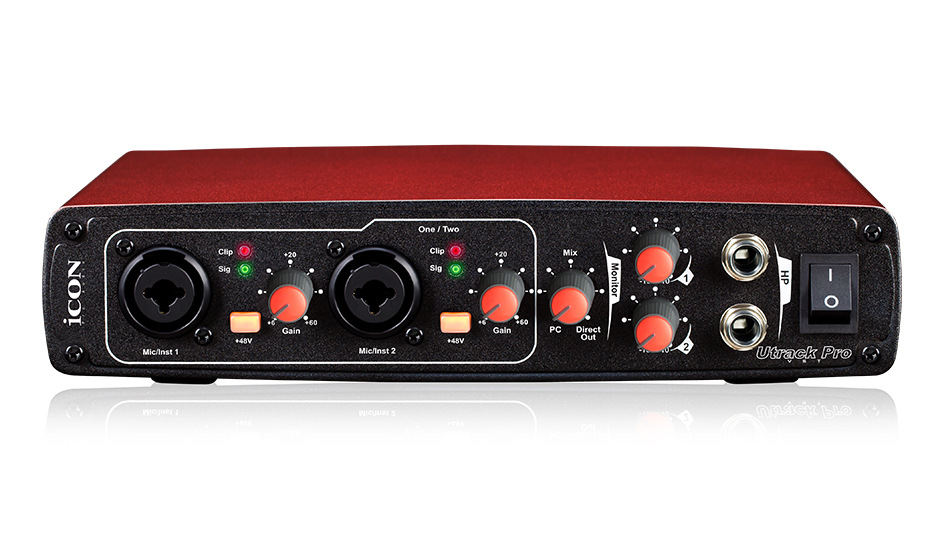 icon/艾肯 utrackpro vst 6进6出外置声卡电脑主播直播录音