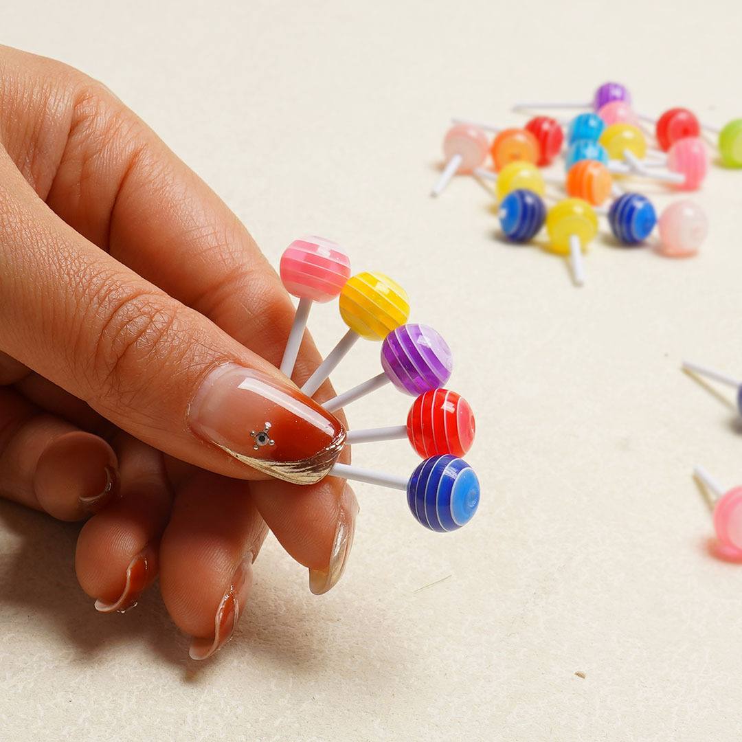 微缩食玩亚克力仿真棒棒糖阿尔卑斯奶油胶DIY手机壳树脂饰品配件