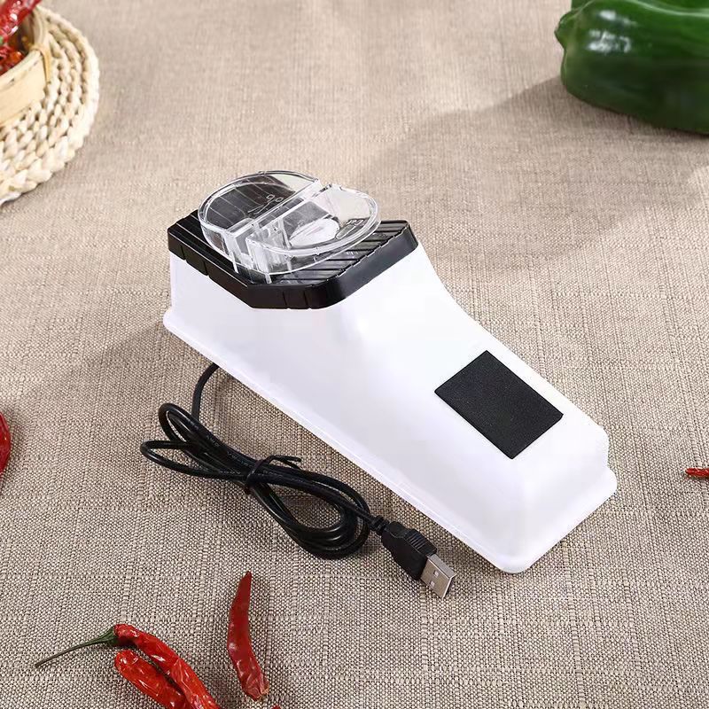 New Multi-Functional Electric Knife Sharpener Wholesale Household Kitchen Knife Cutting Blade Sharpening Stone Scissors Fabulous Sharpening Product