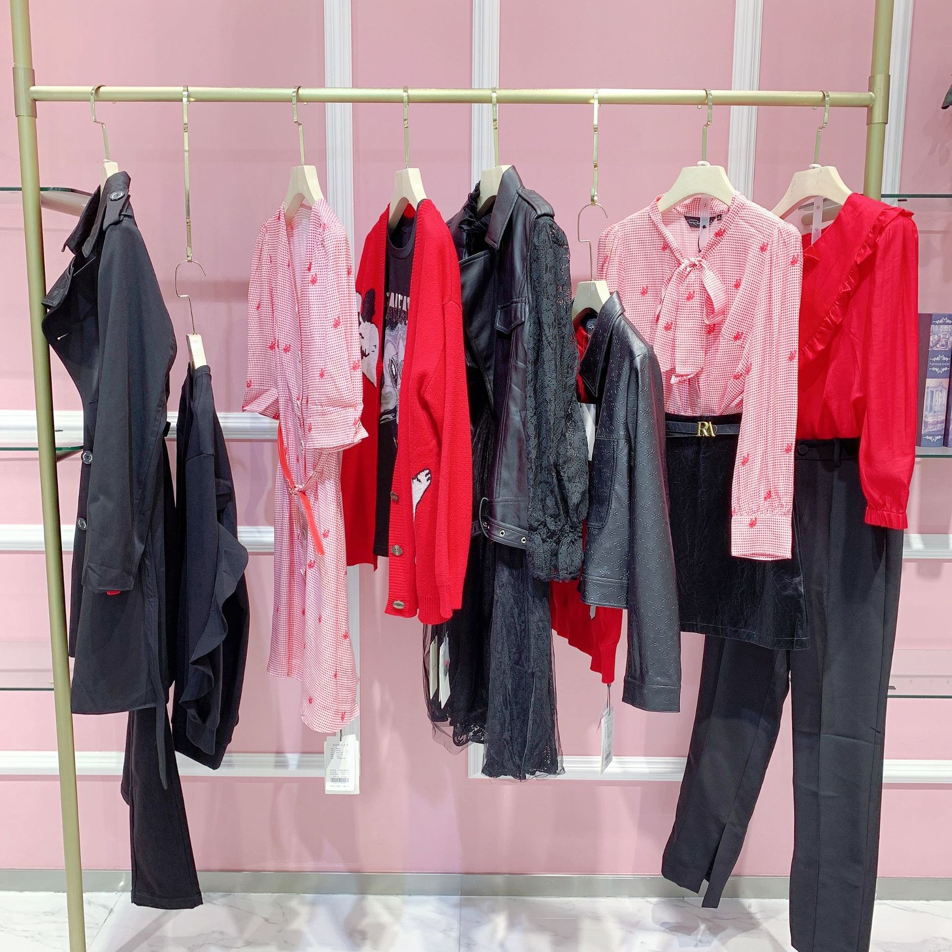 【朗斯莉】22春 品牌折扣女装专柜正品直播实体店货源批发