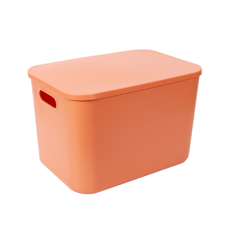 Sundries Desktop Storage Box Snacks Storage Basket Plastic Cosmetics Household Finishing Box Facial Mask Kitchen Storage Box
