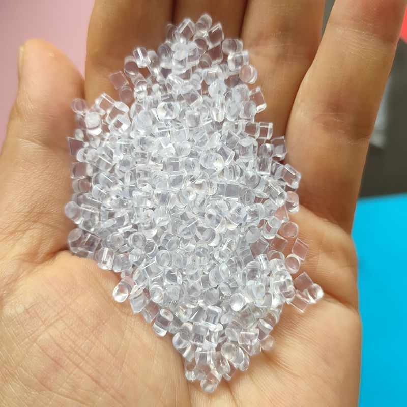 环保高透明pvc原料 聚氯乙烯硬质改性吹塑级塑胶颗粒 120度吹瓶料