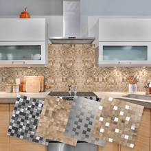 定制马赛克防水防油耐磨铝塑板厨房卫生间客厅背景墙自粘墙贴墙纸