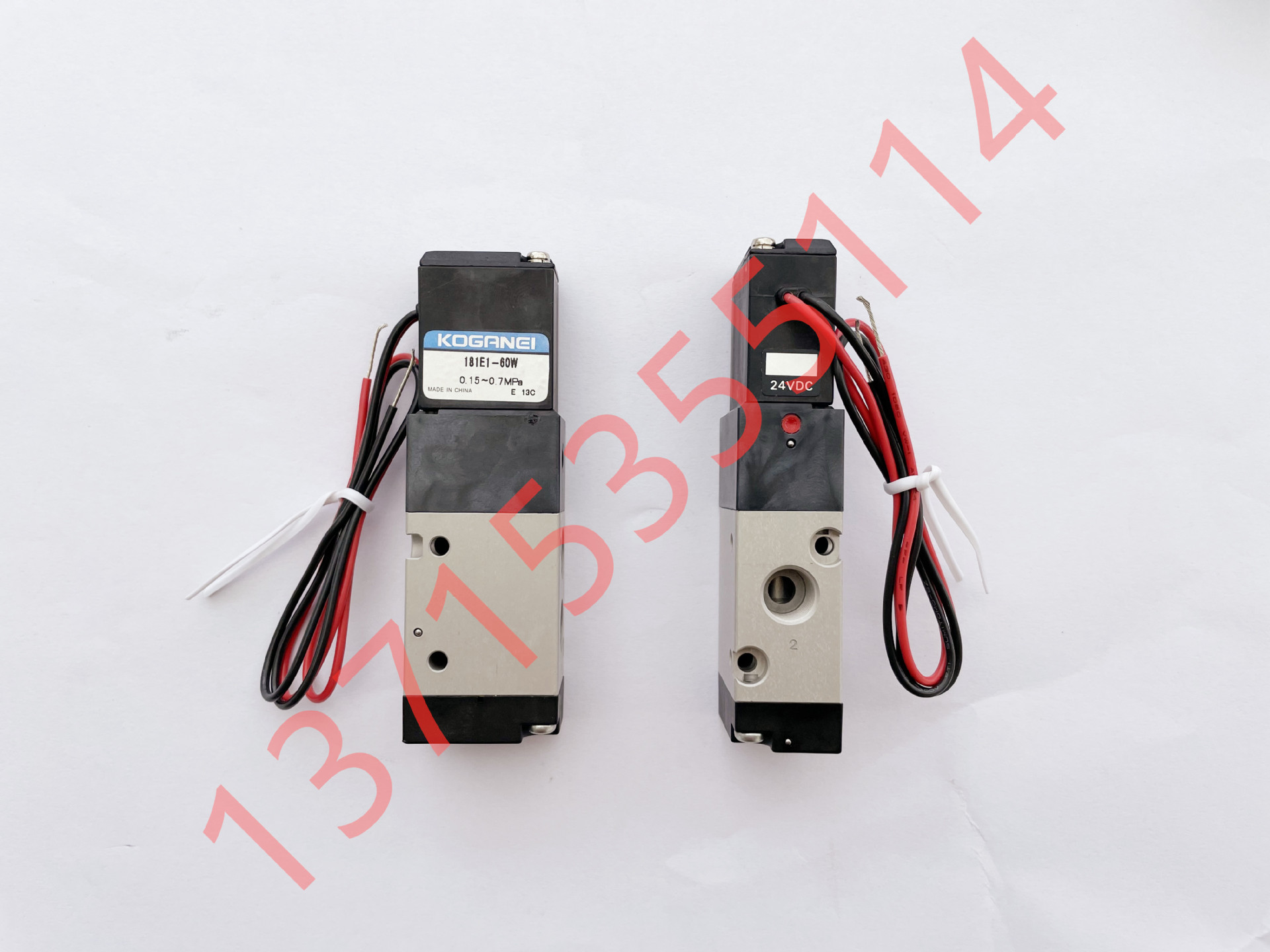 代理小金井koganei电磁阀 181e1-60w 24vdc dc24v 现货