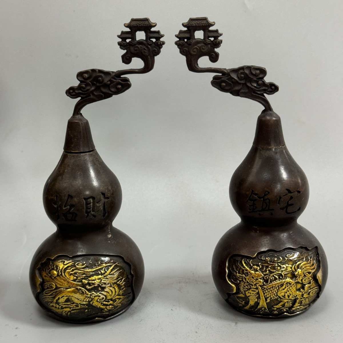 黄铜麒麟葫芦仿古鎏金摆件古玩工艺品基地支持代发批发对接-阿里巴巴