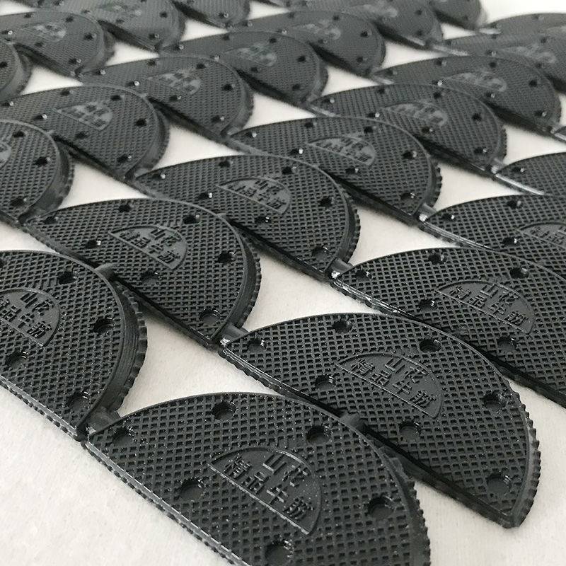 鞋底贴牛筋塑胶耐磨修鞋后跟贴磨偏掌鞋跟偏修鞋材料斜贴片后掌鞋