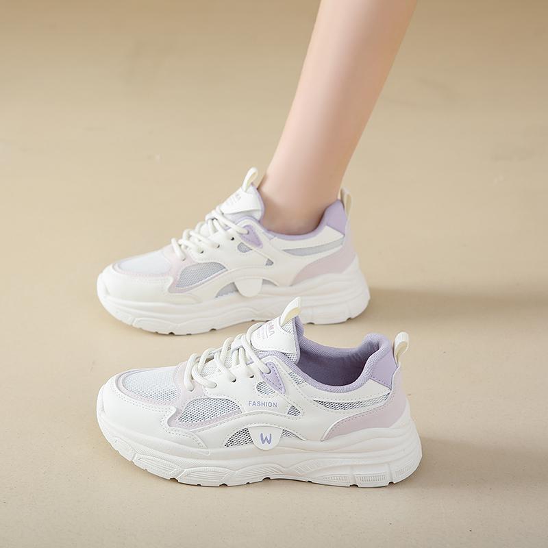 h135运动单鞋女ins耐磨英伦百搭防滑冲锋鞋子平底轻便流行跑步