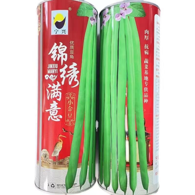 锦绣满意小金豆种子四季豆种籽绿荚架豆角抗病高产春秋季蔬菜种孑