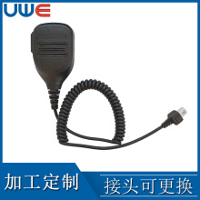 12V/24V车载对讲机喊话话筒救护车货车单向扩音麦克手咪扩音器