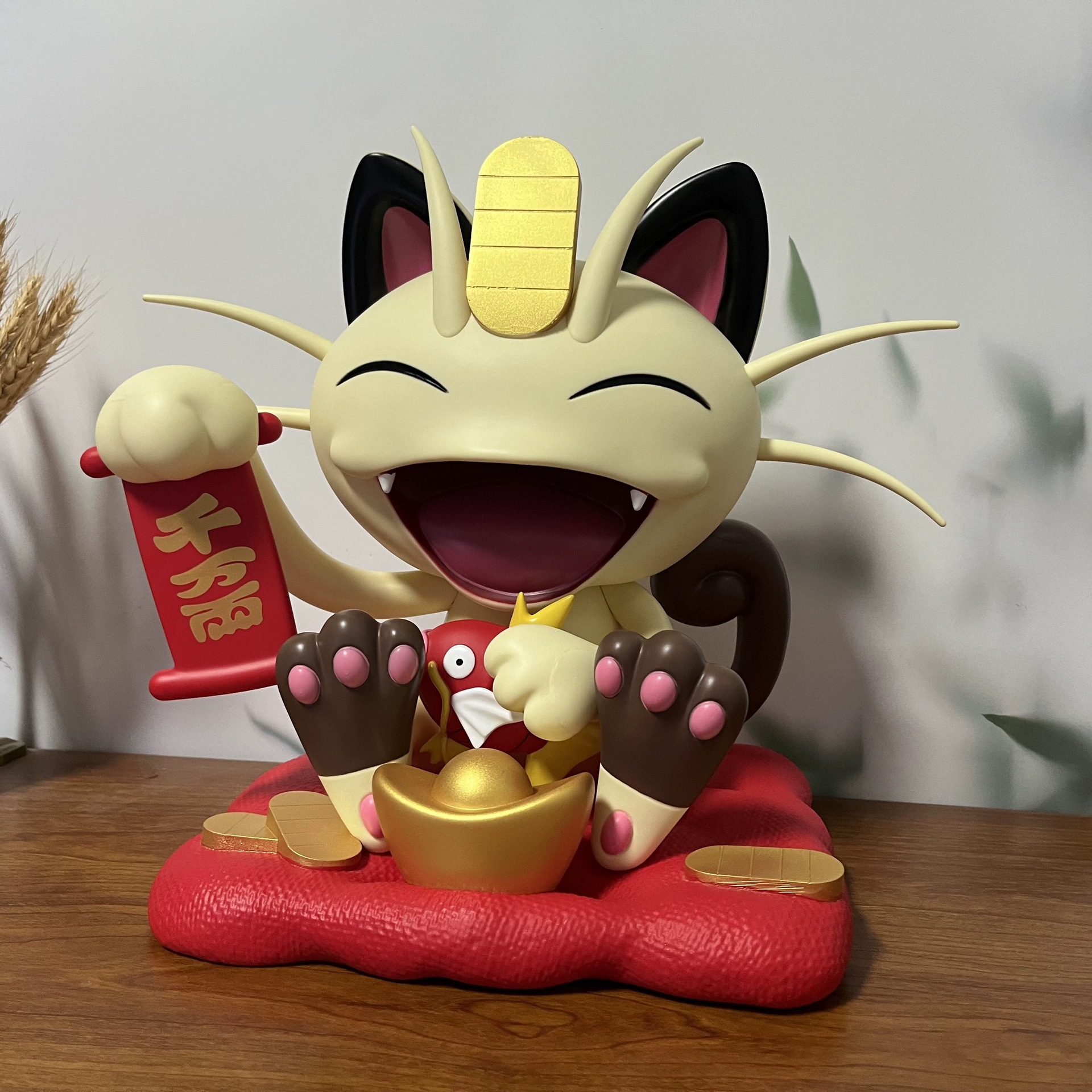 招财猫喵喵精灵宝可梦手办开业送礼招财猫宠物小精灵手办模型批发