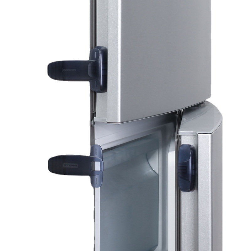 攸曼诚品 冰箱锁 儿童安全锁宝宝婴儿防夹手柜门锁扣冰箱门关不紧