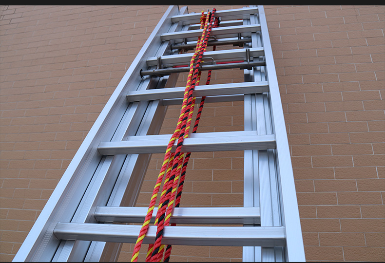 加厚铝合金消防梯16米云梯伸缩梯23节升降工程折叠梯15米金属拉梯