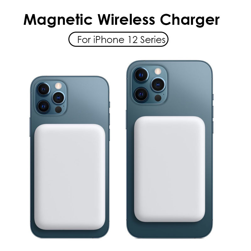 Magnetic Wireless Power Bank 5W Fast Charging Large Capacity Portable Universal Mobile Power 5000MAh Color New