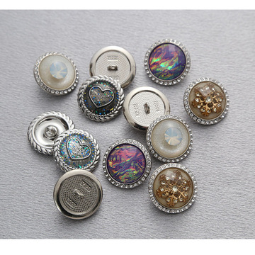 时尚新品 小香风金属纽扣 毛衣大衣风衣毛呢大衣简约装饰纽扣