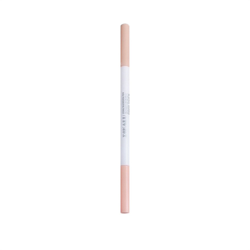 Dikalu Double-Headed Lying Silkworm Pen Female Highlight Brightening Dual-Use Pearl Matte Eye Makeup Outline Waterproof Eyeliner Pen