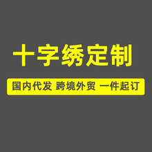 刺绣十字绣照片定制纯手工diy自己绣材料包客厅满绣线绣跨境外贸