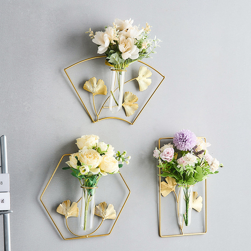创意墙面水培花瓶壁挂装饰品家居客厅背景墙餐厅房间墙上壁饰挂件