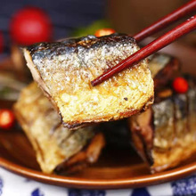 真之味日式秋刀鱼即食香辣五香味海鲜鱼干真知味罐头鱼仔零食40袋