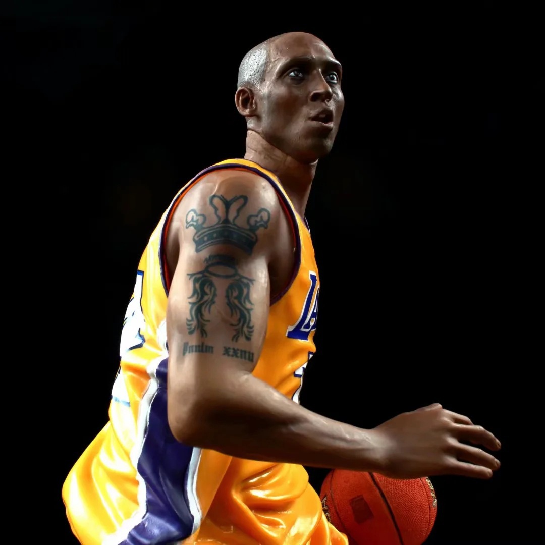 篮球明星 nba 漫之林 黑曼巴 gk 真人头雕 科比 1/6 场景盒装手办