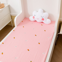 P224婴儿床床笠a类宝宝床单幼儿园新生儿儿童拼接床垫套床罩