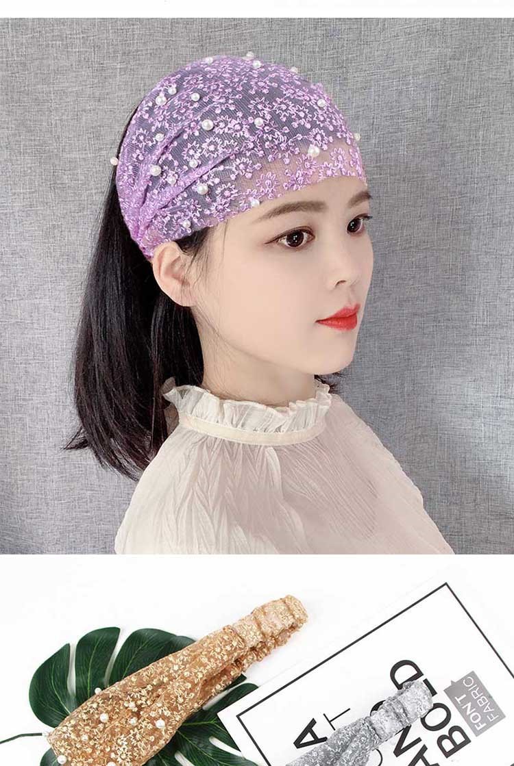 宽边发带女遮白发头箍韩国甜美森女系洗脸压发头巾头套发箍头饰女