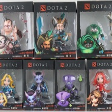 DOTA2 刀塔2 Q版7款刀塔 火女 冰女 屠夫 公仔手办模型摆件