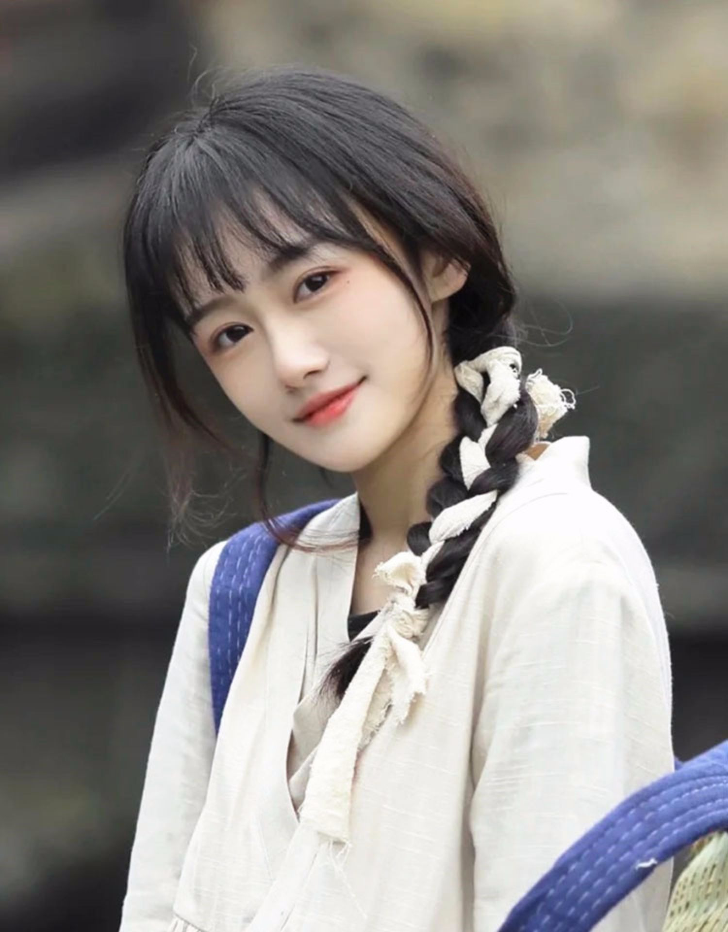 小千代假刘海假发女真人发丝网红空气刘海自然前额刘海假发片批发